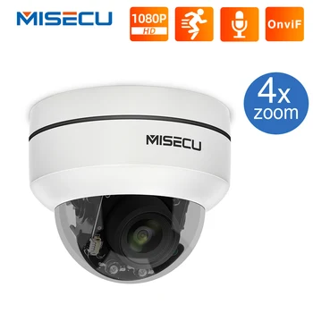 MISECU 2MP HD PTZ TL CCTV Saugumo Kameros su POE 48V Mini Pan/Tilt/Zoom 4X Optinis Priartinimas Speed Dome PTZ Kamera, Onvif RTSP