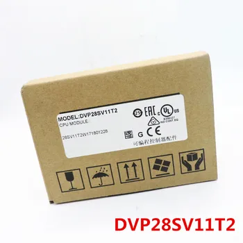 Originalus DVP28SV11T2 DC24V PLC Programavimo valdytojas 16DI 12DO tranzistoriaus įėjimo
