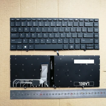 JAV naujų nešiojamojo kompiuterio klaviatūra HP EliteBook x360 1040 g4 g5