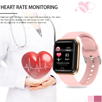 LIGE 2020 Naujas Smart Watch Moterų Širdies ritmas, kraujospūdžio Stebėsenos Vandeniui Sporto Daugiafunkcinis Mados Smart Apyrankė