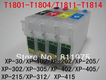 T1811-T1814 Daugkartiniai rašalo kasetė Epson XP-30/XP-102/XP-202/XP-205/XP-302/XP-305/ XP-402 XP-405 XP-215 XP-312 XP-415