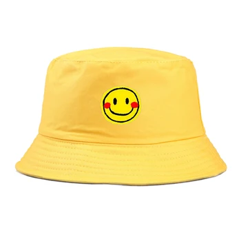 Šypsena spausdinti Kibiro Kepurę Žvejys Skrybėlę lauko kelionių mielas animacinių filmų skrybėlę nuo Saulės Bžūp Skrybėlės Moterims ir Vyrams unisex skrybėlę mergaitė berniukas