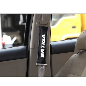 PU Mados Automobilio Sėdynės Diržo apsaugos Automobilių Sėdynių saugos diržų pečių kempinėlės Suzuki Ertiga