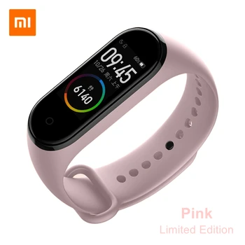 Originalus Xiaomi Riešo Dirželis Pink Limited Edition Mi Juosta 4/NFC Smart Apyrankė