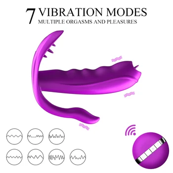 Makšties Vibratorių Moterų Nešiojami Vibracija Kelnaitės Sekso Žaislai Poroms Belaidis Vibratorius Butt plug Pūlingas Lyžis Žaislai Suaugusiems