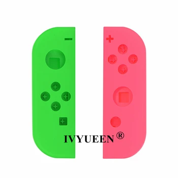 IVYUEEN Nintendo Jungiklis NR JoyCon Džiaugsmo Con Valdytojo Pakeitimo Būsto Shell Atveju NintendoSwitch Žalia Violetinė Dangtis