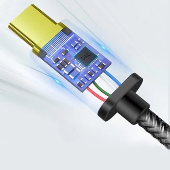 USB C iki 3,5 mm Ausinių Adapteris Hi-Fi 384KHz/32Bit C Tipo Nešiojamų Ausinių Stiprintuvo, DAC, skirtą 