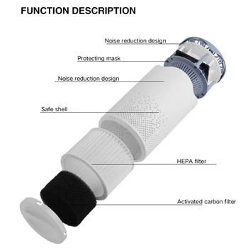 Namų Oro Valytuvas Sterilizacija Ultravioletinių Jonizatoriaus Recirculator UV Purificateur Oro valymo, Automobilių Oro Valytuvas Su Hepa Filtras