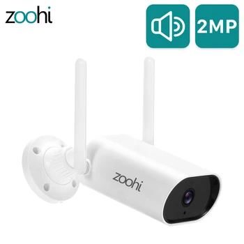 Zoohi 1080P HD IP vaizdo Kameros, Lauko Vaizdo Stebėjimo Belaidžio Wifi Saugumo Kameros Naktinio Matymo dvipusis Audio Wi-fi Kamera