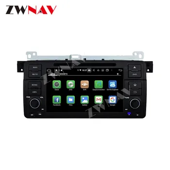 ZWNAV android 10.0 AutoRadio Automobilių Grotuvas Stereo BMW 3 Serija E46 Multimedijos M3 318/320/325/330/335 1998-2005 m. GPS Navigacija