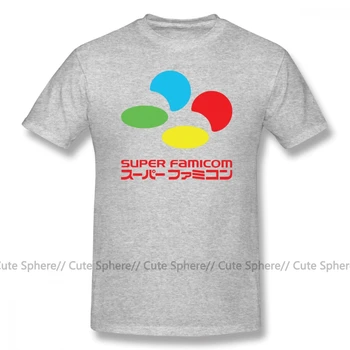 Famicom Marškinėliai Super Famicom T-Shirt Plius dydis Vasaros Tee Marškinėliai 100 Proc. Medvilnė Įdomus trumpomis Rankovėmis Vyrams Spausdinti Marškinėlius