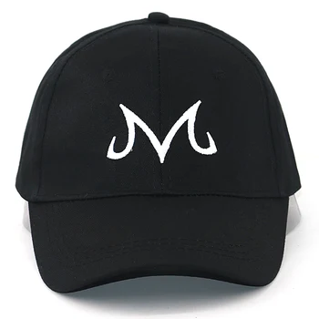 Beisbolo kepuraitę M raidę, siuvinėjimo snapback skrybėlę medvilnės reguliuojamas juoda sporto hip-hop skrybėlės mano mados Panama