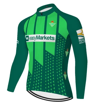 джерси Naujas Betis KOMANDA dviračių jersey ilgomis rankovėmis marškinėliai dviračių džersis vyrų abbigliamento ciclismo estivo 2020 uomo