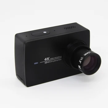 8Megapixel 4K Veiksmų Kameros Objektyvas 35mm M12 ir SPINDULIŲ Filtras 1/1.8 tolimojo Vaizdą EKEN SJCAM Xiaomi Yi Gopro DJI Sporto Fotoaparatas