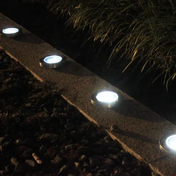 LED Saulės Požeminės Lempos Kiemas, Sodas Vandeniui Saulės Lauko Kelio, Vejos Apdailos Šviesos