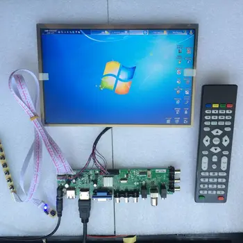 Rinkinys N101L6-L01/N101L6-L02 Signalas valdiklio plokštės 40pin 1024X600 VGA LED HDMI skaitmeninis WLED TV LVDS USB AV DVB-T nuotolinio 10.1