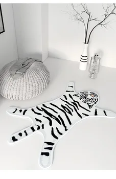 Naujas 3D Tigras Neteisėtų Vaikų Vonios kambarys Kilimų Gyvenimo Kambario, Miegamasis Gyvūnų Spausdinti Prieškambario Kilimas Virtuvės Grindų Kilimėlis Įėjimo Doormats