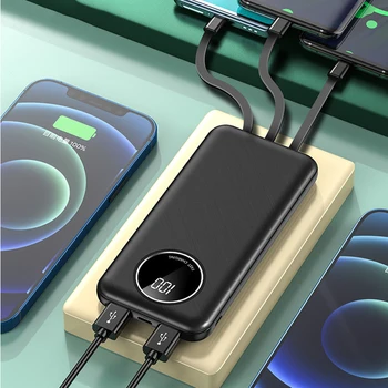 Galia Banko 20000mAh Nešiojamų Mobiliųjų Telefonų Kroviklį Išorės Baterija Dual USB Powerbank 