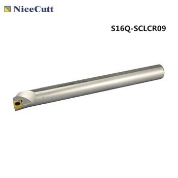 Nicecutt Tekinimo Įrankiai S16Q-SCLCR09 S20Q-SCLCR09 CNC Vidaus Tekinimo Įrankių Laikiklis Karbido Tekinimo Įterpti CCMT Ašmenys инструмент