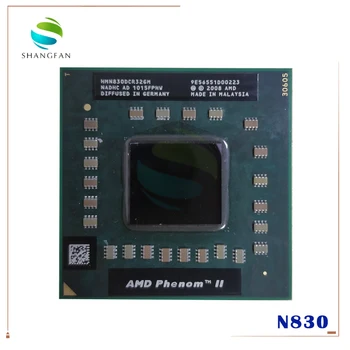 AMD phenom N830 CPU HMN830DCR32GM Socket S1 (S1g4) 2.1 G procesorius laptop notebook triple core