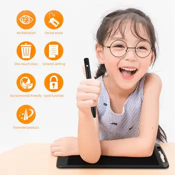 12Inch LCD Dalies Trynimas Raštu Tabletė Nešiojamų Ultra Plonas Skaitmeninio Piešimo Tablet Elektroninių Rašysenos pagalvėlės Vaikams