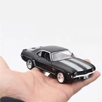 Traukti Atgal Matte Black Lieti Automobilio Modelis, Modeliavimas Mini Žaislas Cartoon 1:36 Die-casting Metalo Lydinio Vaikų Dovanų