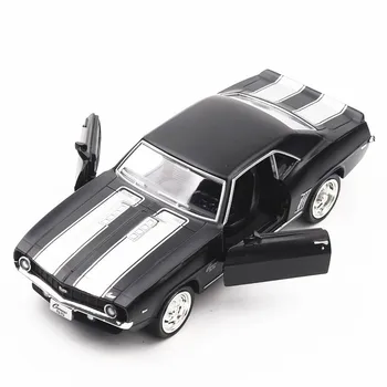 Traukti Atgal Matte Black Lieti Automobilio Modelis, Modeliavimas Mini Žaislas Cartoon 1:36 Die-casting Metalo Lydinio Vaikų Dovanų