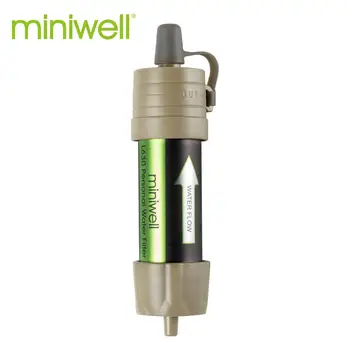 Miniwell L630 Nešiojamų Vandens Filtras Avarinio Gelbėjimosi komplektą su Pagalvių Kelionės ,Žygiai ir Stovyklavimas