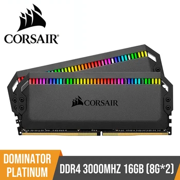 CORSAIR RAM, 32GB 64GB 128GB Dominator Platinum RGB Serijos Memoria DDR4 RAM 16GB 2*8 GB DRAM 3000 3200 3600 4800MHz Stalinių