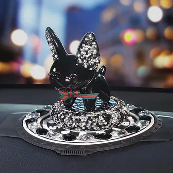 2020 M. Naujų Automobilių Vidaus Apdaila, Mielas Animacinių Filmų Ju Raudona Laimingas Šuo Ornamentu Kūrybinė Asmenybė Diamond Center 
