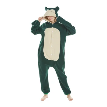 Snorlax Kigurumi Suaugusiųjų Onesies Gyvūnų Ryklys Pižama Lemur Sleepwear Pyjama Naktiniai Drabužiai Karnavaliniai Cosplay Kostiumai