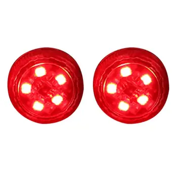 2x Automobilių Stiliaus LED Durų Atidarymo įspėjamosios Lemputės Aksesuarai 