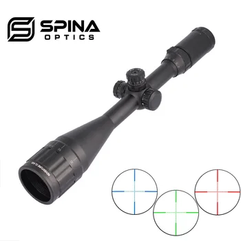 4-16X50 Baltas Laiškas Ženklu Optika Riflescope Raudona Ir Žalia Tinklelis Optinio Pluošto Akyse Snaiperis Medžioklės taikymo Sritis