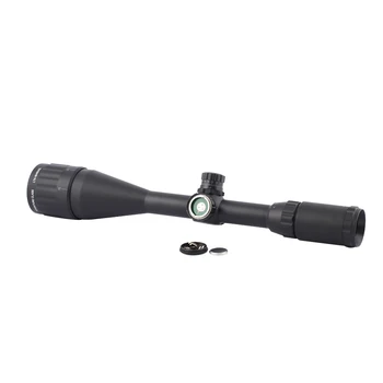 4-16X50 Baltas Laiškas Ženklu Optika Riflescope Raudona Ir Žalia Tinklelis Optinio Pluošto Akyse Snaiperis Medžioklės taikymo Sritis