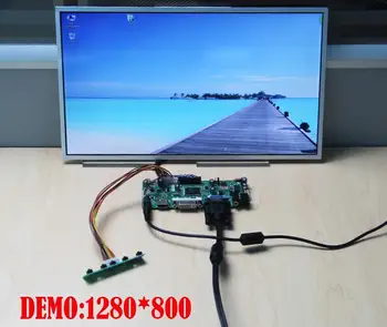 Rinkinys B140XTN03.7 VGA LCD Ekrano Skydelis 40pin M. NT68676 DVI HDMI AUO Ekranas LED 