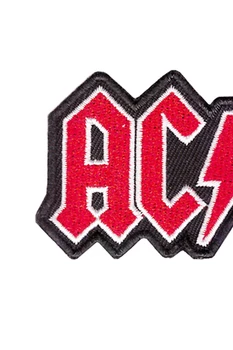 Naujų žodžių AC&DC Logotipas Sunkaus Metalo Roko Muzikos grupės Siūti Geležies Išsiuvinėti Pleistras Y 