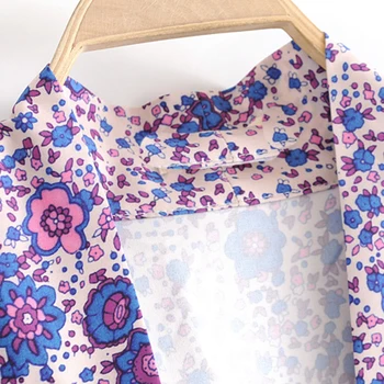 Bella Filosofija 2018 m. vasaros atostogų atsitiktinis moterų marškinėliai atvira Japonija stiliaus varčias ponios palaidinė pusė rankovėmis moteriška blusas