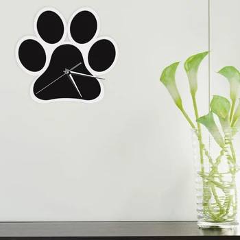 Šuns Letena Silihouette 3D Sieninis Laikrodis Šuns Snukio Temą Dekoratyvinių Laikrodis Kūrybos Šiuolaikinio Namų Dekoro