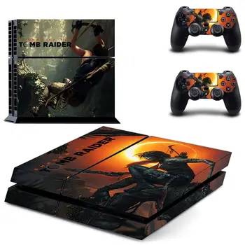 Šešėlis Tomb Raider PS4 Lipdukai Play station 4 Odos Lipdukas Lipdukai PlayStation 4 PS4 Konsolės & Valdytojas Odos, Vinilo
