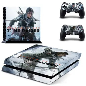 Šešėlis Tomb Raider PS4 Lipdukai Play station 4 Odos Lipdukas Lipdukai PlayStation 4 PS4 Konsolės & Valdytojas Odos, Vinilo