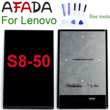 8 colių Lenovo Tab S8-50 S8-50F S8-50L S8-50LC LCD Ekranas Jutiklinis Ekranas skaitmeninis keitiklis Stiklo Surinkimo Dalys Nemokamus Įrankius