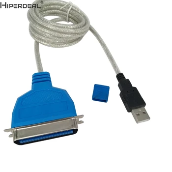 HIPERDEAL 5Ft. USB 2.0 į 36 pin, Lygiagrečiai IEEE 1284 Centronic 36-Pin Spausdintuvo Kabelis Laido Oct27 DN