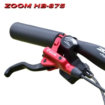 ZOOM HB-875 2018 naujas dviračių hidraulinių stabdžių rinkinys 800 / 1400mm kalnų dviratis dviratis hidrauliniai plokštės rinkinys priekiniai ir galiniai važiuoti dviračiu