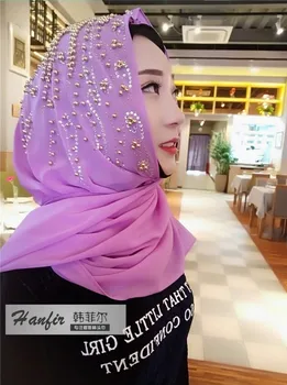 2020 šalikai momentinių skaros Islamo moterų hijabs šifono