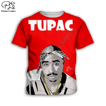 2PAC Tupac Amaru Shakur 3d Hoodies Vaikų užtrauktukas chalatą ilgomis Rankovėmis Megztinis Palaidinukė Tracksuit Gobtuvu/kelnes/šeimos tshirts