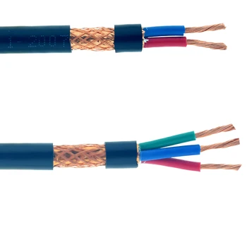 10Meters RVVP Ekranuotą Kabelį, Signalo Elektros Laidai Valdymo Signalo Linija 2/3/4/5 pin 0.3 0.5 0.75 1 1.5 2.5 mm, Vario Viela