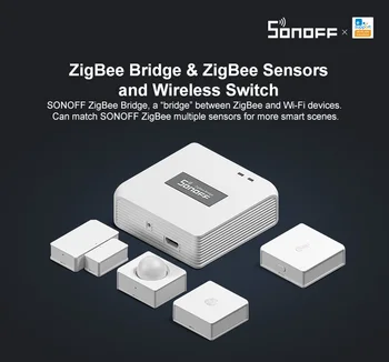 SONOFF Zigbee SNZB-02 Temperatūros Ir Drėgmės Jutiklis Realaus Laiko Pranešimo EWeLink App 