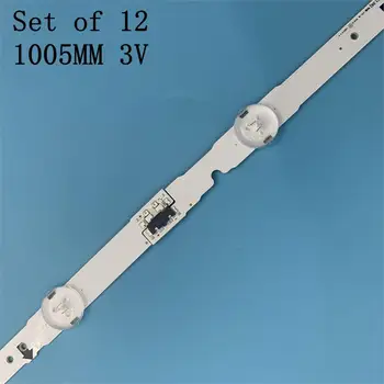 12 VNT LED apšvietimo juostelės 