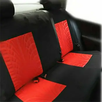 9Pcs, Pilnas Komplektas, Universalus Auto Sėdynių užvalkalai Kvėpuojantis Mados Automobilių Sėdynės Padengti Skalbti Stiliaus Automobilio Sėdynės Raštas Priedai