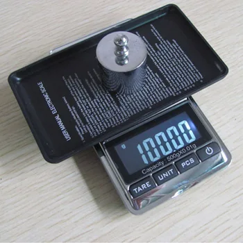500g/200g x 0.01 g Mini Tikslumo Skaitmeninės Svarstyklės Aukso Bijoux 0.01 Svoris Nešiojamųjų Elektroninių LCD Skalių Sterlingas Sidabro Masto